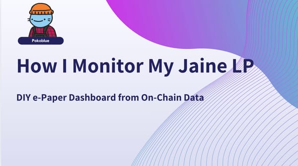 Jaine LP on my DIY e-ink screen